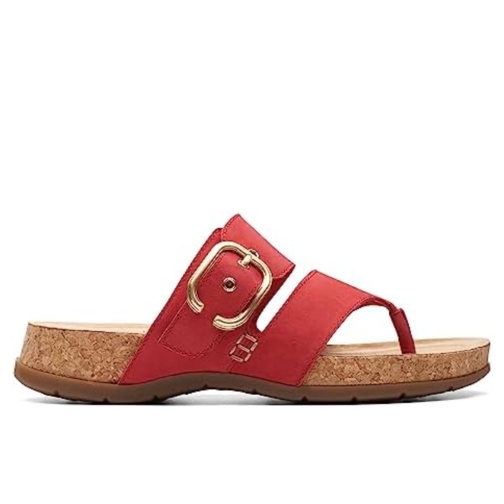 Clarks Women's Reileigh Park Flip-Flop NEW - Picture 8 of 8